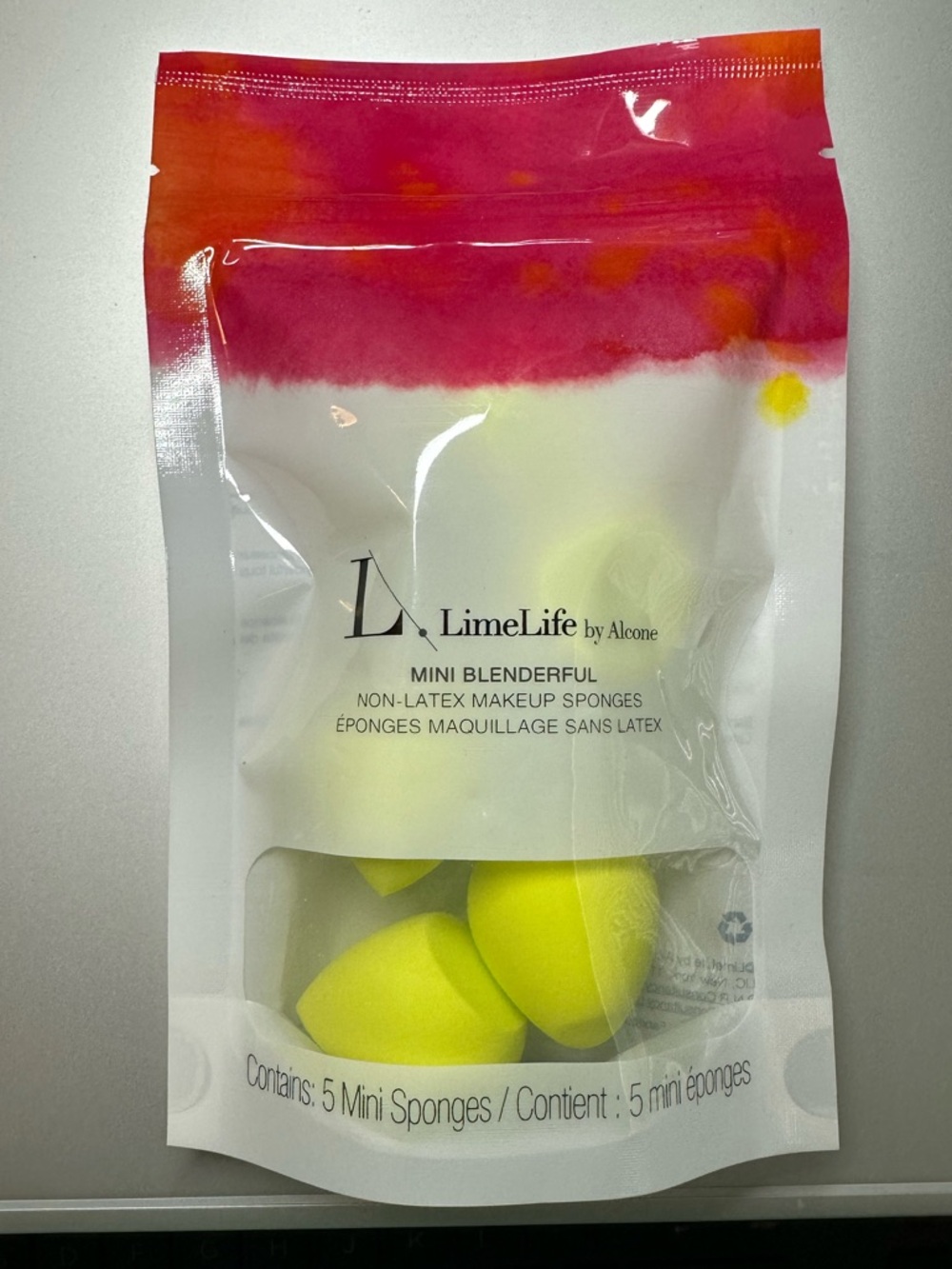 LimeLife Mini Blenderful makeup sponges, new in packaging